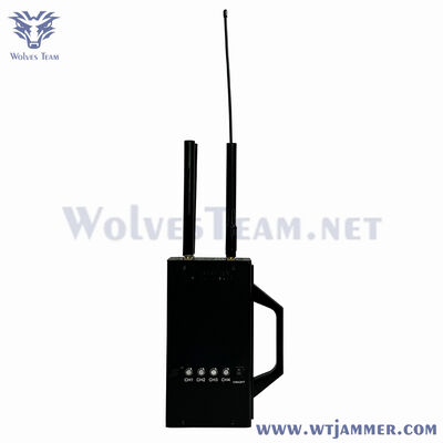 acheter Brouilleur de signal à distance de voiture à bande quadrille portatif 270MHZ/ 330MHZ/ 390MHZ/418MHZ fabrication en ligne