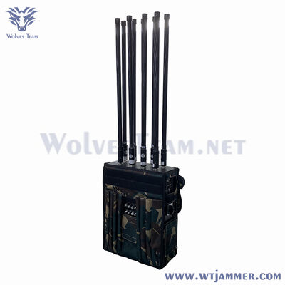 acheter Système de brouilleur IED de sac à dos haute puissance 4G/5G cellulaire/GPS/UHF/VHF blocage RF multi-fréquence fabrication en ligne