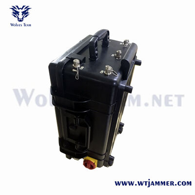 acheter Puissance élevée 600W 5 bandes anti-drone signal brouilleur porte-bagages fabrication en ligne