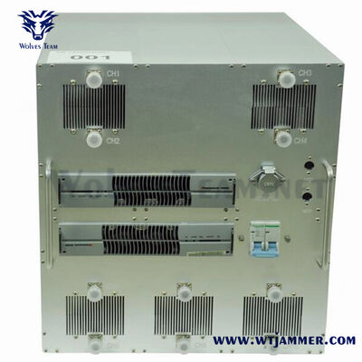 acheter L'équipe Silver Style Wolves 10 canaux Industrial RF Jammer, Ultra High Power Stationary Signal Blocker pour une utilisation à la frontière fabrication en ligne