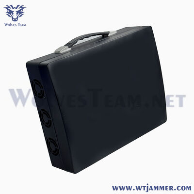acheter Interrupteur anti-drone portable de style porte-documents, bloqueur de signal omnidirectionnel pour la sécurité cachée et temporaire fabrication en ligne