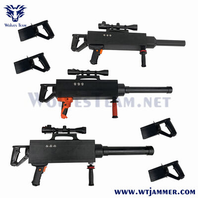 acheter Pistolet brouilleur anti-drone modulaire - Bloqueur de signal UAV à 3 bandes avec stock de batterie amovible fabrication en ligne