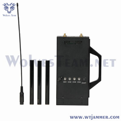 acheter Brouilleur de signal portable à quatre antennes 2.4G 5.8g Brouilleur de signal complet à bande L personnalisable fabrication en ligne