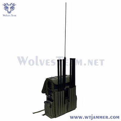 acheter Sac à dos de type 8 Disturbeur de signal d'antenne à longue portée GPS Wi-Fi Dispositif de protection anti-drone fabrication en ligne