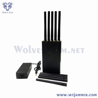 acheter Blocage portable de haute puissance 2G/3G/4G/5G/WiFi de 10 canaux et 20W fabrication en ligne