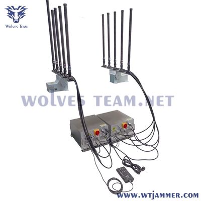 acheter 10 canaux 100W véhicule monté 5G GPS drone UAV brouilleur de signal Full Band fabrication en ligne