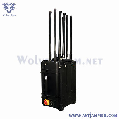 acheter Brouilleur portatif de signal de cas de pélican GPS WiFi RF bloqueur de signal de téléphone portable fabrication en ligne