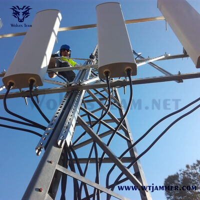 acheter 12 bandes 1200W à longue distance étanche à l'eau, brouilleur extérieur, antenne directionnelle remplaçable GSM CDMA 4G 5G fabrication en ligne