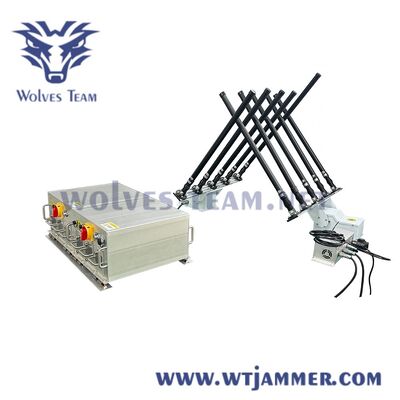 acheter Brouilleur RF monté fixe 800W 10 bandes, antennes réglables pour une couverture personnalisée fabrication en ligne