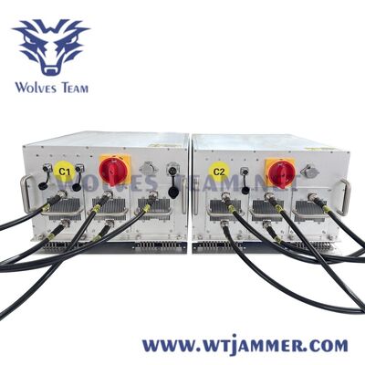 acheter 8 canaux 400W brouilleur de signal monté sur véhicule - Bloqueur RF compact haute puissance fabrication en ligne
