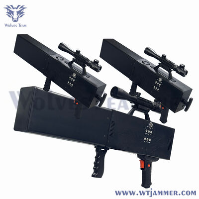 acheter 6 bandes 50W High Power Handheld Drone Jammer pour une défense rapide du site fabrication en ligne