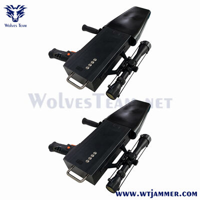 acheter 6 bandes 50W dispositif d'interférence anti-drone, couverture 1000m (type extérieur portatif) fabrication en ligne