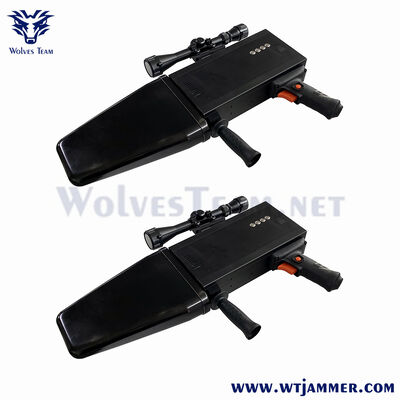 acheter Bloqueur de drones haute puissance 8 bandes 60 W, couverture 1 500 m (type portatif extérieur) fabrication en ligne