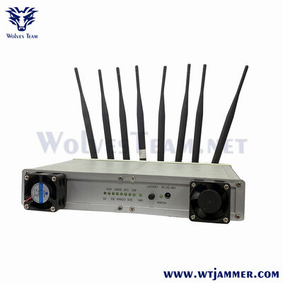 acheter 8 bandes 40W Blocage de signal haute puissance, couverture 20-40m Anti-tracking & protection de la vie privée fabrication en ligne