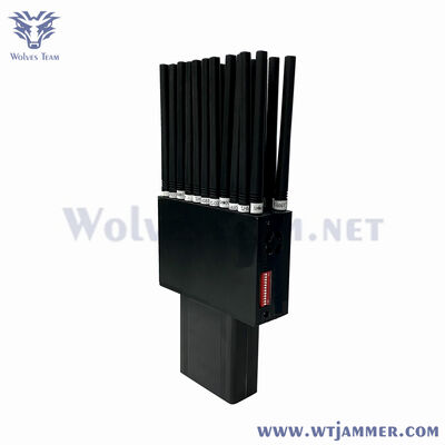 acheter Bloqueur de signal multi-fréquence de haute puissance portatif à 22 bandes 3G/4G/5G GPS WiFi couvre 315/433/868MHz pour une utilisation professionnelle sur le terrain au Moyen-Orient fabrication en ligne
