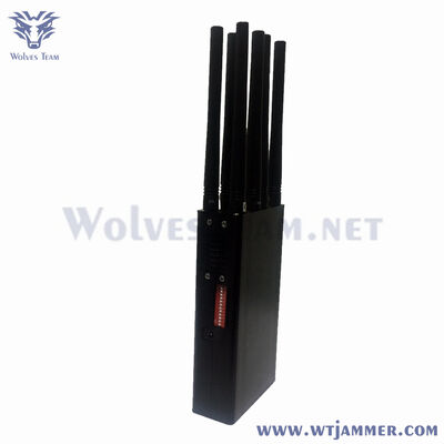 acheter 10M 100-240V brouilleur de signal portable intégré à la batterie fabrication en ligne