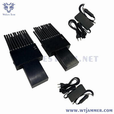 acheter Le brouilleur de signal portatif pleine bande à 22 bandes bloque 5G/4G/3G, WiFi, GPS, VHF/UHF et LoJack pour une utilisation en salle de conférence et à l'école fabrication en ligne