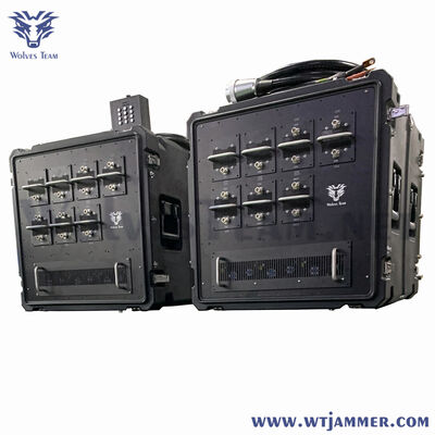 acheter Brouilleur de bombe de véhicule militaire multi-bande DDS 800m 360W fabrication en ligne