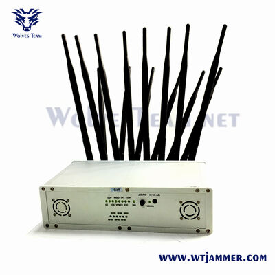 acheter Blocage du signal stationnaire à haute puissance pour téléphone cellulaire Wifi LoJack Système de brouillage multibande VHF et UHF fabrication en ligne