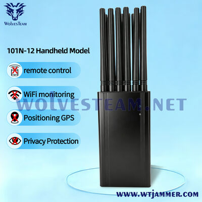 acheter 12 bandes indépendantes Total 12W RF Equipement de protection de la vie privée Prise en charge 3G 4G 5G CDMA GPS Wi-Fi Dispositif de gestion du signal sans fil fabrication en ligne