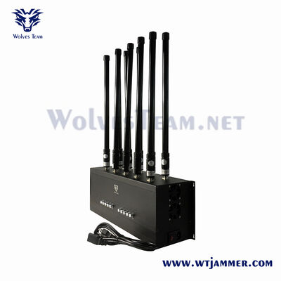 acheter Brouilleur de signal intérieur 195W de bureau GSM PCS 3G 4G 5G avec télécommande fabrication en ligne