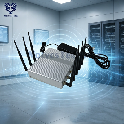 Acheter Bloqueur de signal sans fil de bureau réglable à 8 bandes de fréquence personnalisable, brouilleur de signal de téléphone portable multi-bandes pour salle de négociation fabrication en ligne