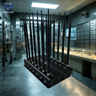 Acheter Brouilleur de signal sans fil toutes bandes réglable 16 antennes pour banque fabrication en ligne