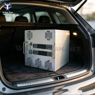 Acheter Brouilleur anti-drone 500W 10 canaux monté sur véhicule pour longue distance fabrication en ligne