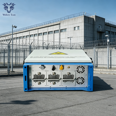 Acheter Puissance élevée imperméable à l'eau 500W 5 bandes Drone WiFi signal brouilleur 2.4G 5.8G pour les grandes prisons anti-drone et GPS fabrication en ligne