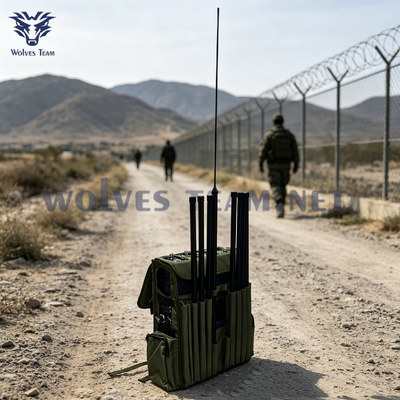 Acheter 300 mètres brouilleur de signal haute puissance à dos 8 bandes pour garnison pour bloquer les signaux GPS et de téléphone portable fabrication en ligne