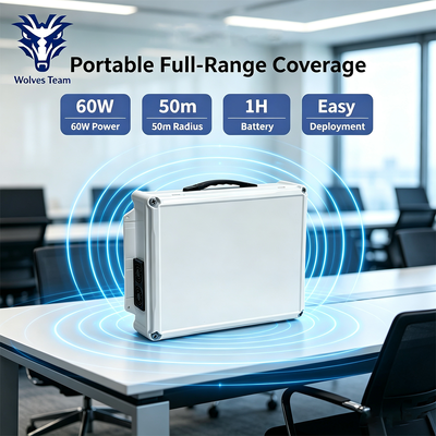 Acheter Bloqueur RF de bureau 60W 14 bandes avec antenne omnidirectionnelle pour le brouillage de signal dans les bureaux et les salles de classe fabrication en ligne