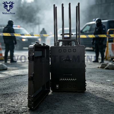 Acheter Brouilleur tactique télécommandé de signal de puissance élevée de 500M pour les sites temporaires d'élimination des bombes EOD fabrication en ligne