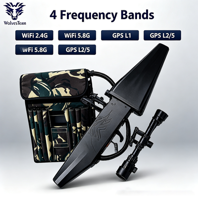 Acheter Brouilleur de drone de sac à dos 120W 4 bandes GPS L1 L2 L5 Double WiFi 2.4G/5.8G Système anti-drone fabrication en ligne