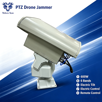 Acheter Système anti-UAV à longue portée à 6 bandes PTZ de 600 W avec couverture à spectre complet fabrication en ligne