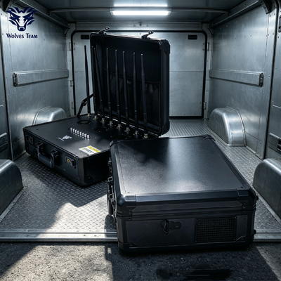 Acheter Suppresseur de signal portable tactique pour les forces de l'ordre et les patrouilles de terrain Canaux et puissance personnalisables Batterie intégrée fabrication en ligne