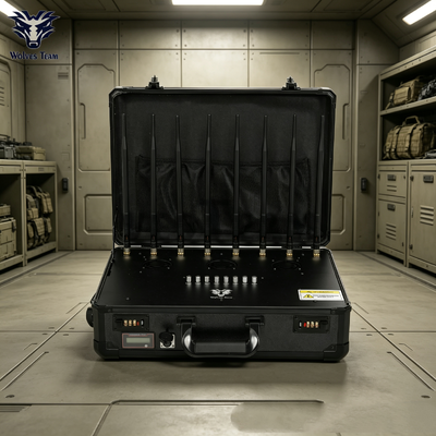 Acheter Suppresseur de signal tactique déployable sur le terrain avec batterie intégrée, canal et puissance personnalisables pour les missions extérieures des forces de l'ordre fabrication en ligne