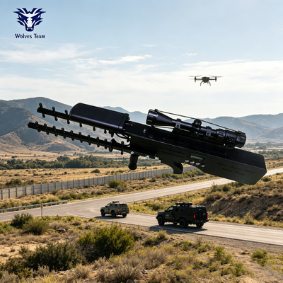 Acheter Pistolet de contre-mesure UAV 30W 100-240VAC Dispositif de suppression RF portable pour la protection contre les drones et les informations confidentielles fabrication en ligne