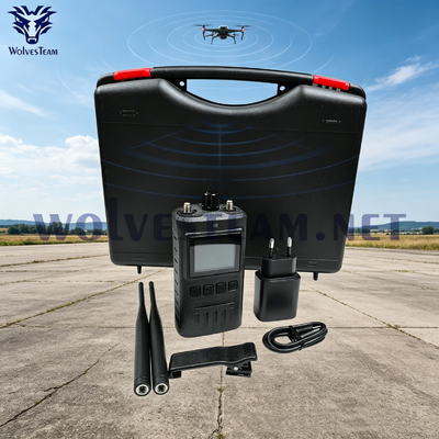 Acheter Détecteur anti-drone portatif 3-8 bandes pour les forces de l'ordre fabrication en ligne