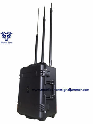 Portatif adaptez le brouilleur aux besoins du client de fréquence ultra-haute de VHF de GSM CDMA 3G 4G 5G WiFi de puissance élevée de fréquence