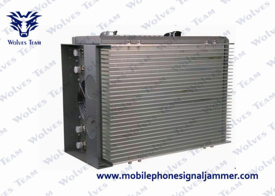 Brouilleur de prison de GSM CDMA PCS de dresseur de téléphone portable de 4G 5G 300 - 600M protégeant le rayon pour de grands emplacements sensibles