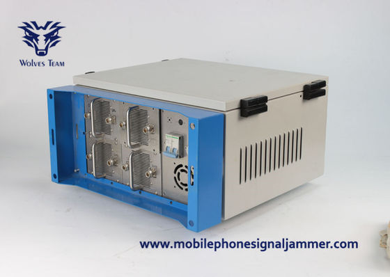 500 mètres s'étendent brouilleur omnidirectionnel de signal du brouilleur WiFi2.4g de signal de téléphone de GSM fixe par Antenns G 4G 5G