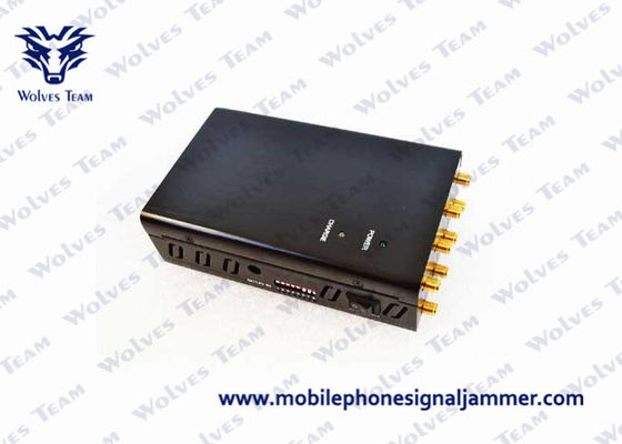 brouilleur tenu dans la main du signal 6W