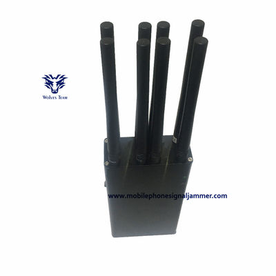 Adapte tenu dans la main portatif à C.A. de brouilleur du brouilleur GPSL1/L2/L5 WIFI de téléphone portable de 3G 4G 5G