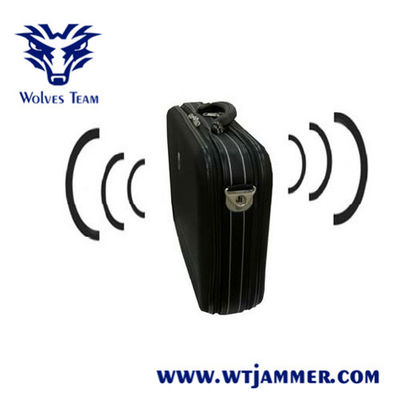 Brouilleur portatif de signal de fréquence ultra-haute de VHF de la conception 30W WiFi GPS de serviette