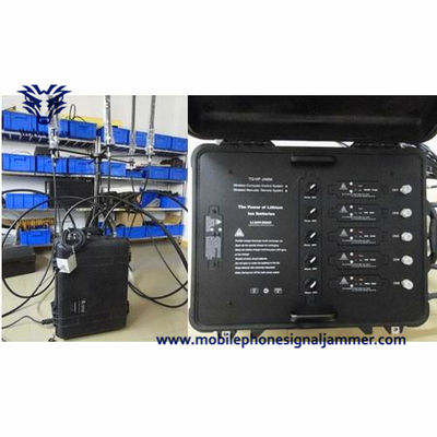 Dispositif imperméable de brouilleur de portable d'UHF400 mégahertz 600W 600m