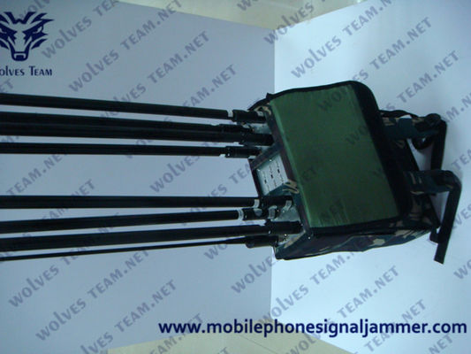 Adaptez le brouilleur aux besoins du client de signal de 850MHz 2100MHz 2400MHz bloquant le brouilleur de téléphone portable de GSM CDMA 3G 4G 5G WiFi 2.4G