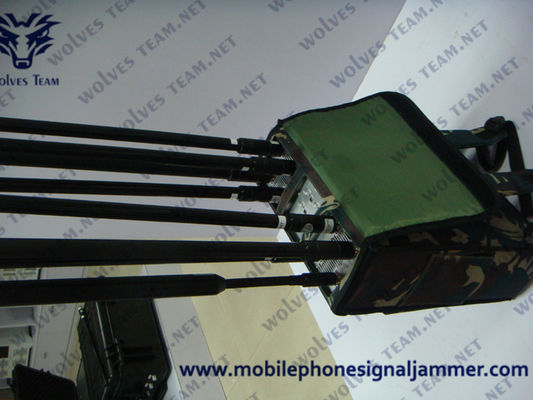 Brouilleur sans fil de dresseur de signal du téléphone 50w de Bluetooth pour des militaires