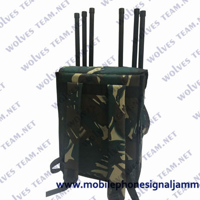 Brouilleur sans fil de dresseur de signal du téléphone 50w de Bluetooth pour des militaires