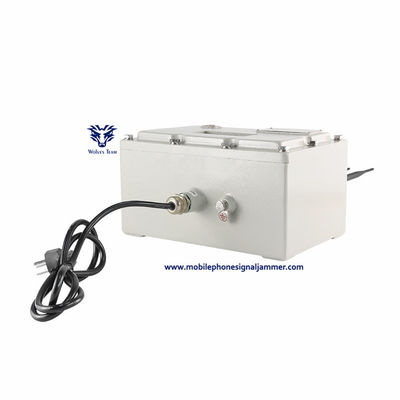 acheter Utilisation de utilisation imperméable extérieure de brouilleur de prison de signal de bourdon pour le brouilleur de signal de 80W 120m WiFi2.4G Bluetooth online manufacture