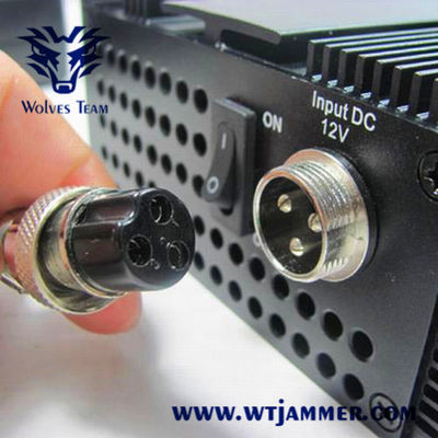 brouilleur de réseau de 4w 30m Bluetooth Wif I2.4g 5.2g 5.8g Wifi